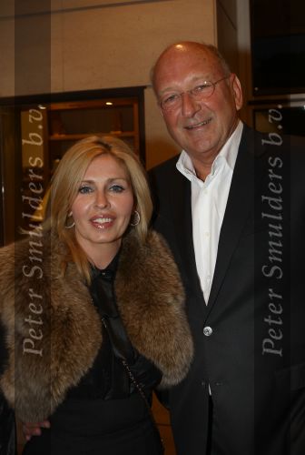 Amsterdam, 12 September 2009
Winter modeshow Mart Visser in het Apollo hotel
Cees v d Hoeven samen met zijn vrouw Anita v d Hoeven
Foto Peter Smulders BV