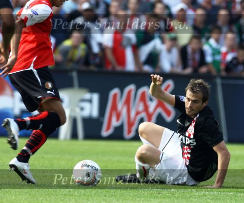 Rotterdam, 20 September 2009
Kompetitiewedstrijd Feyenoord-PSV, eindstand 1-3 Seizoen 2009/2010
Danko Lazovic