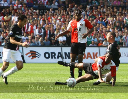 Rotterdam, 20 September 2009
Kompetitiewedstrijd Feyenoord-PSV, eindstand 1-3 Seizoen 2009/2010
Danny Koevermans