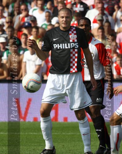 Rotterdam, 20 September 2009
Kompetitiewedstrijd Feyenoord-PSV, eindstand 1-3 Seizoen 2009/2010
Danny Koevermans