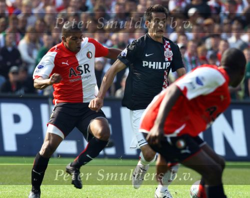 Rotterdam, 20 September 2009
Kompetitiewedstrijd Feyenoord-PSV, eindstand 1-3 Seizoen 2009/2010
Diego Biseswar