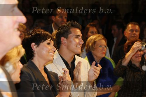 Amsterdam 14 september 2009
Modeshow Frans Molenaar in het amstel hotel. Jan Smit en Dyanne Beekman
Peter Smulders bv