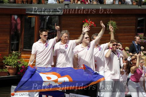 Amsterdam 1 augustus 2009
Gay pride op de amsterdamse grachten. Ed Nijpels en Frits Huffnagel
Peter Smulders bv