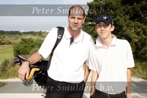 Zandvoort 15 augustus 2009
KLM open golf pro am met bn ers voor het goede doel. Ed de Goey met zijn zoon
Peter Smulders bv
