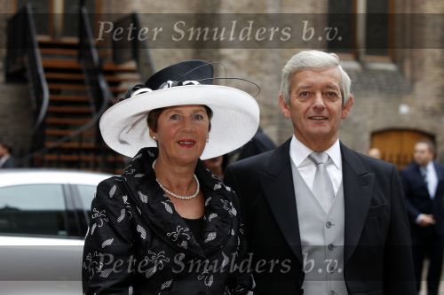 Den Haag 15 september 2009
Prinsjesdag op het binnenhof met alle hoedjes. Eimert v Middelkoop met vrouw
Peter Smulders bv