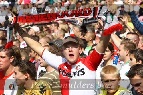 Rotterdam, 20 September 2009
Kompetitiewedstrijd Feyenoord-PSV, eindstand 1-3 Seizoen 2009/2010
Feyenoord Supporters