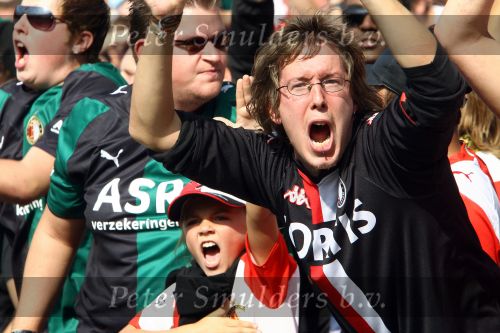 Rotterdam, 20 September 2009
Kompetitiewedstrijd Feyenoord-PSV, eindstand 1-3 Seizoen 2009/2010
Feyenoord Supporters
