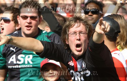 Rotterdam, 20 September 2009
Kompetitiewedstrijd Feyenoord-PSV, eindstand 1-3 Seizoen 2009/2010
Feyenoord Supporters