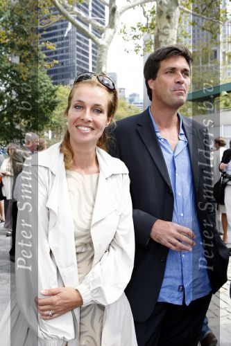 New York 9 september 2009
Bezoek prins Willem Alexander en prinses Maxima aan New York voor NYC 400. Frederique v d Wal met ex man
Peter Smulders bv
