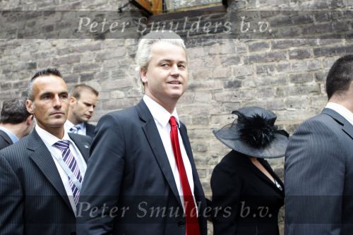 Den Haag 15 september 2009
Prinsjesdag op het binnenhof met alle hoedjes. Geert wilders met zijn vrouw
Peter Smulders bv