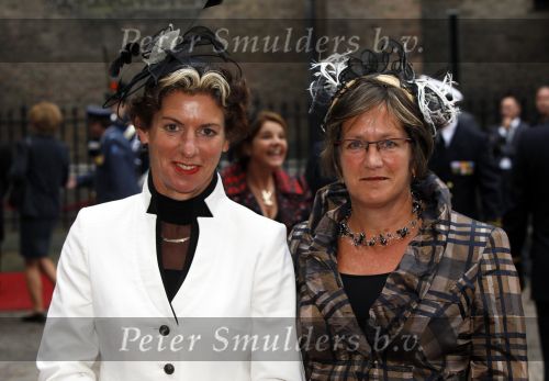 Den Haag 15 september 2009
Prinsjesdag op het binnenhof met alle hoedjes. Gerda Verburg met vriendin
Peter Smulders bv
