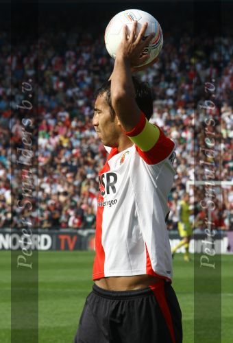 Rotterdam, 20 September 2009
Kompetitiewedstrijd Feyenoord-PSV, eindstand 1-3 Seizoen 2009/2010
Giovanni v Bronckhorst