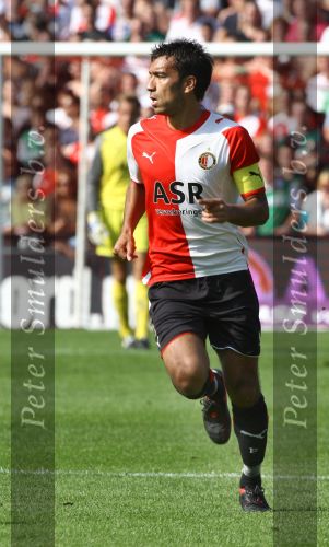 Rotterdam, 20 September 2009
Kompetitiewedstrijd Feyenoord-PSV, eindstand 1-3 Seizoen 2009/2010
Giovanni v Bronckhorst