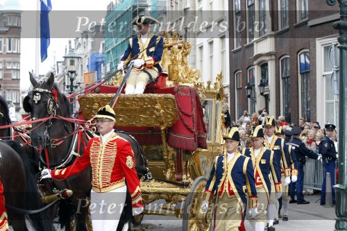 Den Haag 15 september 2009
Prinsjesdag op het binnenhof en de balkonscene op paleis Noordeinde met Koningin Beatrix Prinses Maxima Prins Willem Alexander Prins Constantijn Prinses Laurentien Prinses Margriet en Pieter v Vollenhoven. Gouden koets
Peter Smulders bv