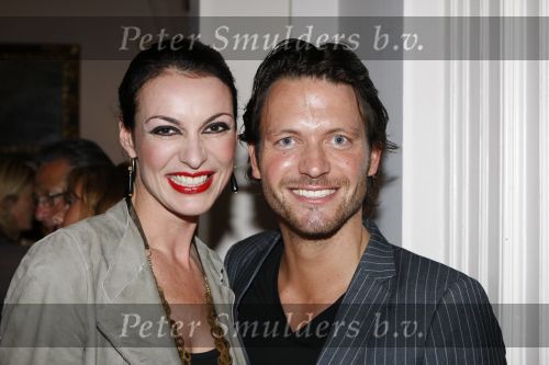Amsterdam 14 september 2009
Modeshow Frans Molenaar in het amstel hotel. Irene v d Laar met vriend
Peter Smulders bv
