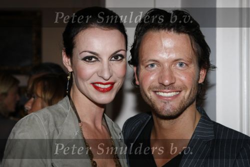 Amsterdam 14 september 2009
Modeshow Frans Molenaar in het amstel hotel. Irene v d Laar met vriend
Peter Smulders bv