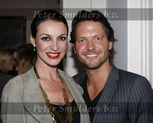Amsterdam 14 september 2009
Modeshow Frans Molenaar in het amstel hotel. Irene v d Laar met vriend
Peter Smulders bv