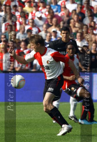 Rotterdam, 20 September 2009
Kompetitiewedstrijd Feyenoord-PSV, eindstand 1-3 Seizoen 2009/2010
Jon Dahl Tomasson