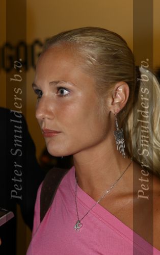 Amsterdam, 7 September 2009
Modeshow van Raak
Kimberly Klaver met vriend
Foto Peter Smulders BV