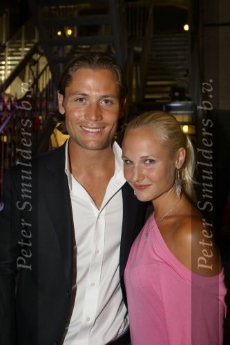Amsterdam, 7 September 2009
Modeshow van Raak
Kimberly Klaver met vriend
Foto Peter Smulders BV