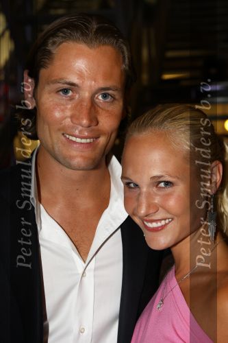 Amsterdam, 7 September 2009
Modeshow van Raak
Kimberly Klaver met vriend
Foto Peter Smulders BV