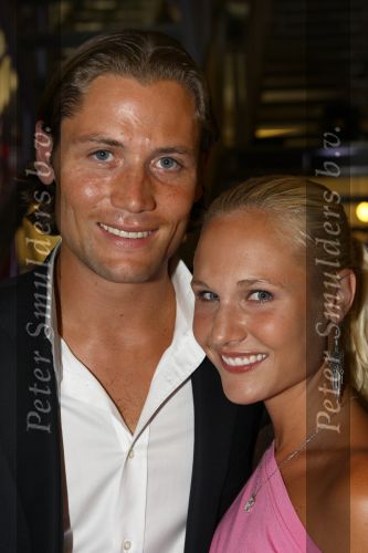Amsterdam, 7 September 2009
Modeshow van Raak
Kimberly Klaver met vriend
Foto Peter Smulders BV
