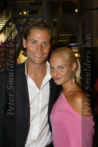 Amsterdam, 7 September 2009
Modeshow van Raak
Kimberly Klaver met vriend
Foto Peter Smulders BV