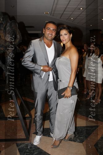 Noordwijk, 28 Augustus 2009
Miljonair Fair 2009 in Hotel Huis ter Duin
Kristina Bazilovic met vriend
Foto Peter Smulders BV