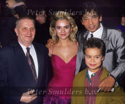 Amsterdam, 2 Februari 1991
Premiere My Blue Heaven met in de hoofdrollen, Leen Jongewaard, Tatjana en Ruud de Wolff van de Blue Diamnonds