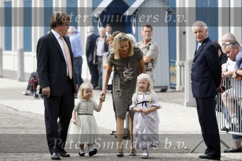 Apeldoorn 20 september 2009
Doop Pieter v Vollenhoven, zoon van Prins Pieter Christiaan en prinses Anita op paleis het Loo. Ook zijn zus Emma is aanwezig. Prinses Mabel Wisse Smit met Prins Friso en hun kinderen Luana en Zaria
Peter Smulders bv