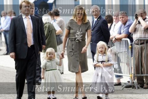 Apeldoorn 20 september 2009
Doop Pieter v Vollenhoven, zoon van Prins Pieter Christiaan en prinses Anita op paleis het Loo. Ook zijn zus Emma is aanwezig. Prinses Mabel Wisse Smit met Prins Friso en hun kinderen Luana en Zaria
Peter Smulders bv