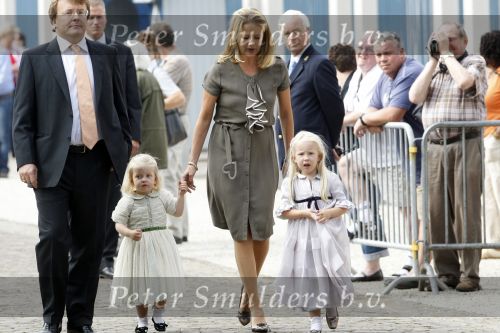 Apeldoorn 20 september 2009
Doop Pieter v Vollenhoven, zoon van Prins Pieter Christiaan en prinses Anita op paleis het Loo. Ook zijn zus Emma is aanwezig. Prinses Mabel Wisse Smit met Prins Friso en hun kinderen Luana en Zaria
Peter Smulders bv