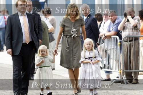 Apeldoorn 20 september 2009
Doop Pieter v Vollenhoven, zoon van Prins Pieter Christiaan en prinses Anita op paleis het Loo. Ook zijn zus Emma is aanwezig. Prinses Mabel Wisse Smit met Prins Friso en hun kinderen Luana en Zaria
Peter Smulders bv