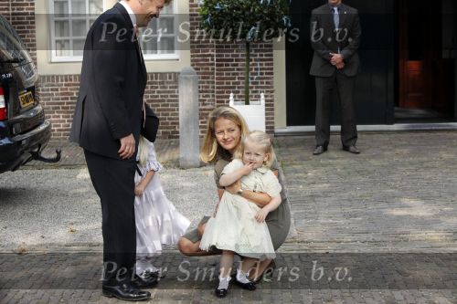 Apeldoorn 20 september 2009
Doop Pieter v Vollenhoven, zoon van Prins Pieter Christiaan en prinses Anita op paleis het Loo. Ook zijn zus Emma is aanwezig. Prinses Mabel Wisse Smit met Prins Friso en hun kinderen Luana en Zaria
Peter Smulders bv