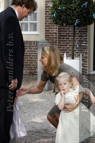 Apeldoorn 20 september 2009
Doop Pieter v Vollenhoven, zoon van Prins Pieter Christiaan en prinses Anita op paleis het Loo. Ook zijn zus Emma is aanwezig. Prinses Mabel Wisse Smit met Prins Friso en hun kinderen Luana en Zaria
Peter Smulders bv