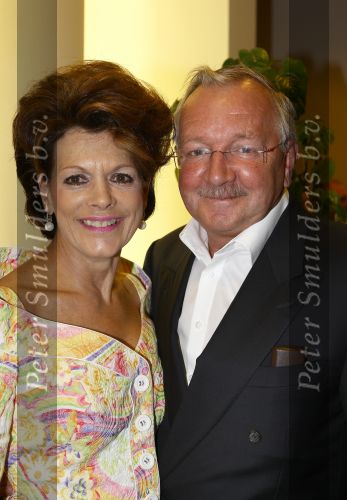 Amsterdam, 30 Augustus 2009
Modeshow Paul Schulten waar ook Christina Curry, de dochter van Adam en Patricia Paay als mannequin liep.
Maja Steenwijk met haar man