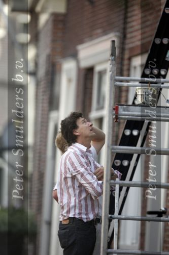 Monnickendam 17 augustus 2009
Marc Klein Essink bij zijn nieuwe huis.
Peter Smulders bv