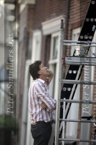 Monnickendam 17 augustus 2009
Marc Klein Essink bij zijn nieuwe huis.
Peter Smulders bv