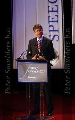 New York 11 september 2009
Prins Willem Alexander en prinses Maxima bij uitreiking Four freedom awards in het Waldorf Astoria hotel. Maxim Verhagen
Peter Smulders bv