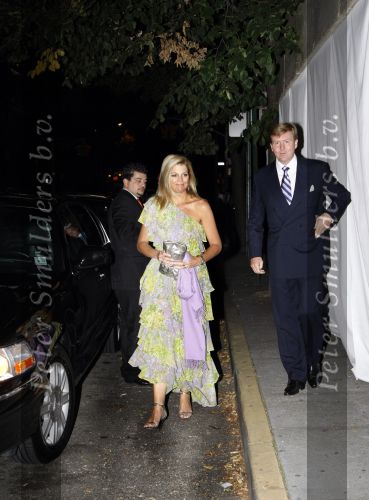 New York 5 september 2009
Trouwen prins Bernardo Guillermo en Eva Prinz in New York. Prinses Maxima en Prins Willem Alexander
Peter Smulders bv
