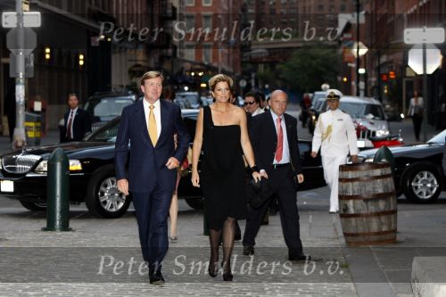 New York 9 september 2009
Diner met Prins Wille Alexander en Prinses Maxima in New York.
Peter Smulders bv