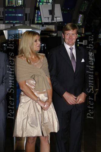 New York 10 september 2009
Prinses Willem Alexander en prinses Maxima op bezoek bij de New York Stock Exchange. ( beurs). Frans Timmermans is ook aanwezig.
Peter Smulders bv