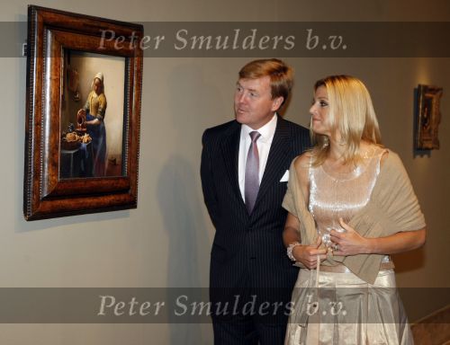 New York 10 september 2009
Prins Willem Alexander en Prinses Maxima bezoeken het metropolitan museum om het schilderij het melkmeisje van Vermeer te bekijken.
Peter Smulders bv