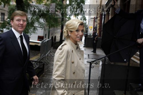 New York 11 september 2009
Prins Willem Alexander en prinses Maxima bezoeken kerkdienst in de West end Collegiate church nadat ze bij de herdenkingsdienst van 911 zijn geweest.
Peter Smulders bv