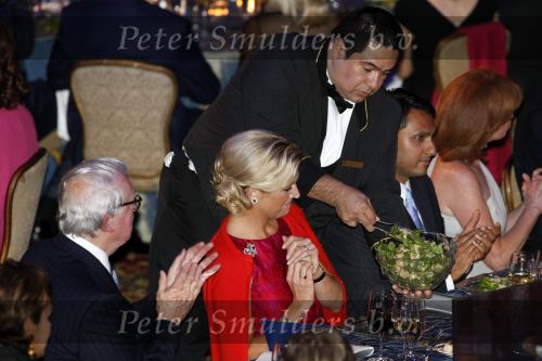 New York 11 september 2009
Prins Willem Alexander en prinses Maxima bij uitreiking Four freedom awards in het Waldorf Astoria hotel.
Peter Smulders bv