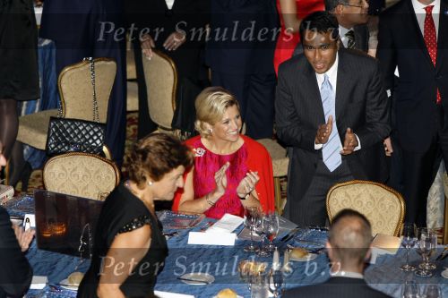 New York 11 september 2009
Prins Willem Alexander en prinses Maxima bij uitreiking Four freedom awards in het Waldorf Astoria hotel.
Peter Smulders bv