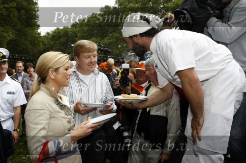 New York 12 september 2009
Prins Willem Alexander en prinses Maxima in New York voor NYC 400.
Vandaag bezochten ze Governors Island en de parade. kok op de parade
Peter Smulders bv