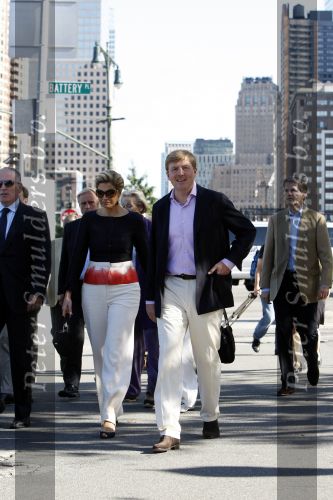 New York 13 september 2009
Prins Willem Alexander en prinses Maxima tijdens hun bezoek aan New York vanwege NYC 400.
Peter Smulders bv