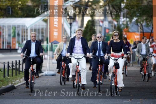 New York 13 september 2009
Prins Willem Alexander en prinses Maxima tijdens hun bezoek aan New York vanwege NYC 400.
Peter Smulders bv