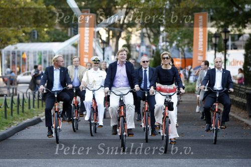 New York 13 september 2009
Prins Willem Alexander en prinses Maxima tijdens hun bezoek aan New York vanwege NYC 400.
Peter Smulders bv
